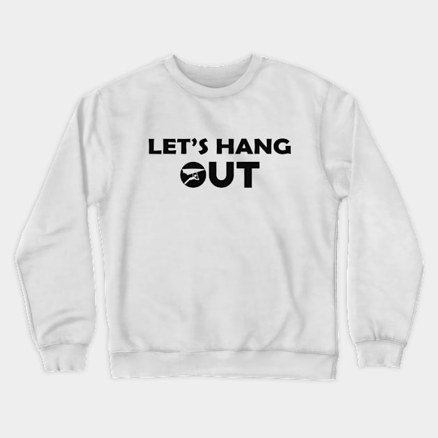 Hang Glider - Let's hang out Crewneck Sweatshirt by KC Happy Shop